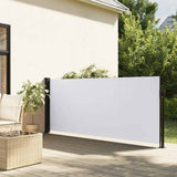 vidaXL Windscherm uittrekbaar 100x300 cm zwart