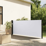 vidaXL Windscherm uittrekbaar 100x300 cm zwart