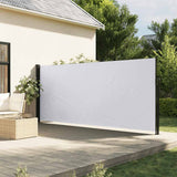 vidaXL Windscherm uittrekbaar 100x300 cm zwart