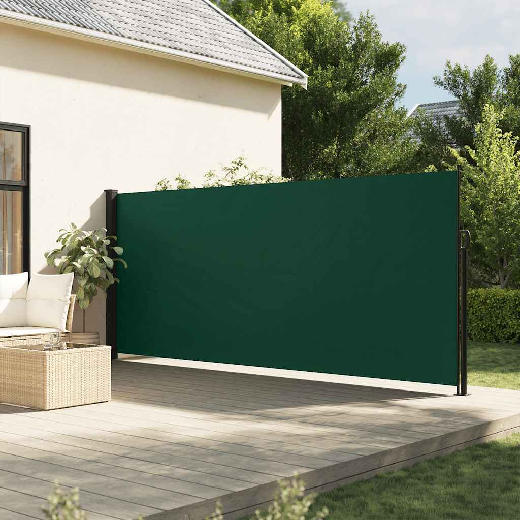 vidaXL Windscherm uittrekbaar 100x300 cm zwart