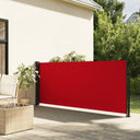 vidaXL Windscherm uittrekbaar 100x300 cm zwart