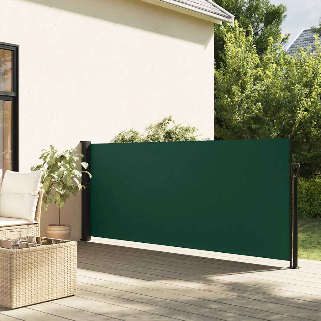 vidaXL Windscherm uittrekbaar 100x300 cm zwart