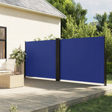 vidaXL Windscherm uittrekbaar 100x600 cm zwart