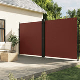 vidaXL Windscherm uittrekbaar 100x600 cm zwart