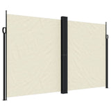 vidaXL Windscherm uittrekbaar 100x600 cm zwart