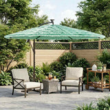 vidaXL Parasol met stalen paal 246x246x230 cm bruin