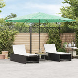 vidaXL Parasol met stalen paal 248x248x248 cm bruin