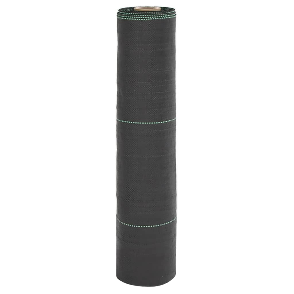 vidaXL Worteldoek 0,5x10 m polypropeen zwart