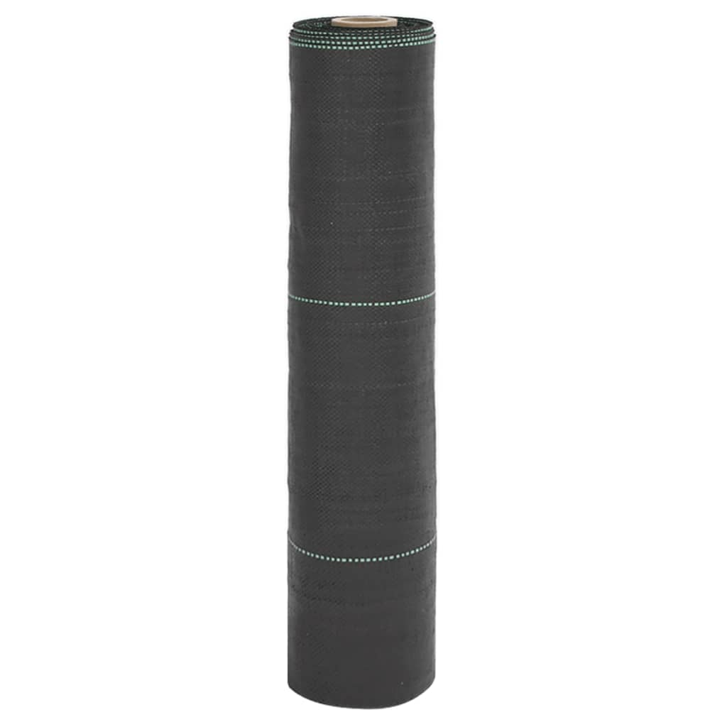 vidaXL Worteldoek 0,5x10 m polypropeen zwart