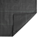 vidaXL Worteldoek 0,5x10 m polypropeen zwart