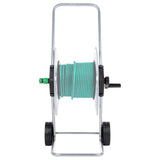 vidaXL Tuinslangkar voor 50 m 1/2" of 35 m 3/4" slang staal