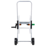 vidaXL Tuinslangkar voor 50 m 1/2" of 35 m 3/4" slang staal