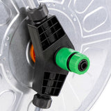 vidaXL Tuinslangkar voor 50 m 1/2" of 35 m 3/4" slang staal