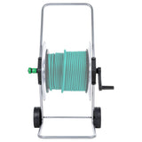 vidaXL Tuinslangkar voor 80 m 1/2" of 50 m 3/4" slang staal