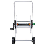 vidaXL Tuinslangkar voor 80 m 1/2" of 50 m 3/4" slang staal