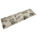 vidaXL Keukenmat wasbaar groenteprint 45x150 cm fluweel