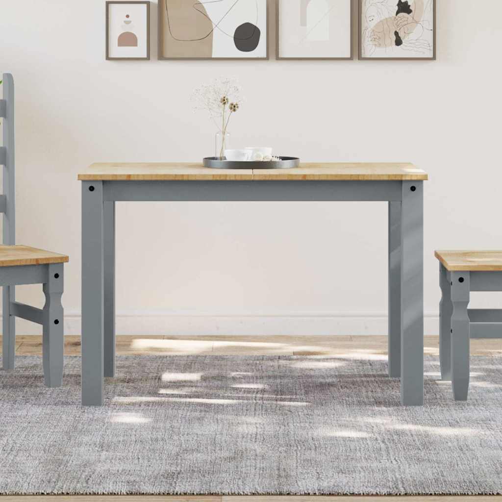 vidaXL Eettafel Panama 112x60x75 cm massief grenenhout