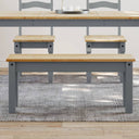 vidaXL Eetkamerbank Panama 105x30x45 cm massief grenenhout