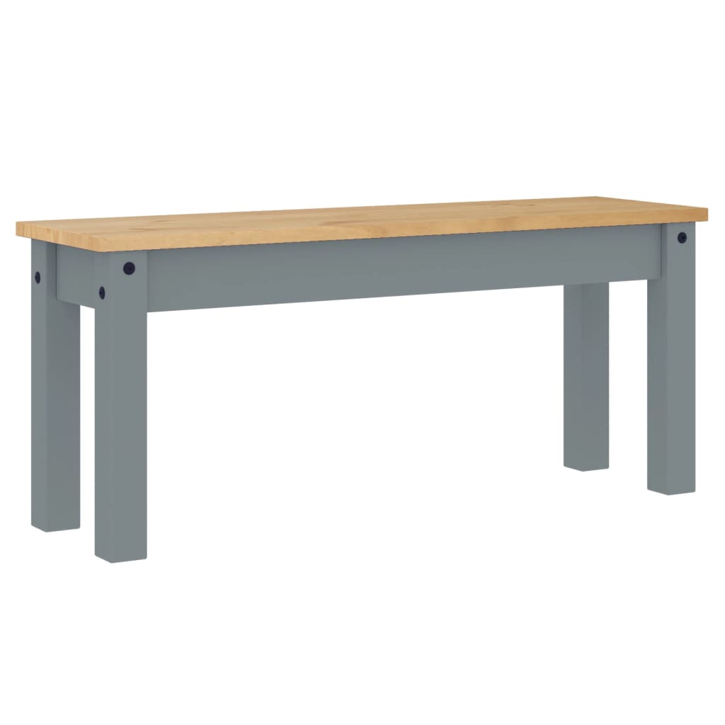 vidaXL Eetkamerbank Panama 105x30x45 cm massief grenenhout
