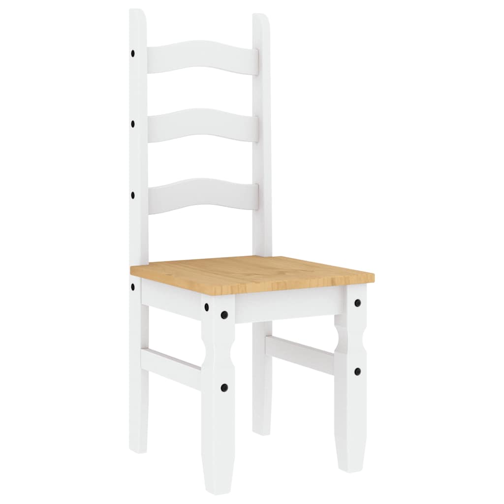 vidaXL Eetkamerstoelen 2 st Corona 42x47x107 cm grenenhout