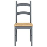 vidaXL Eetkamerstoelen 2 st 40x46x99 cm massief grenenhout