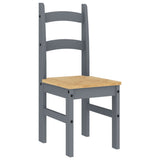 vidaXL Eetkamerstoelen 2 st 40x46x99 cm massief grenenhout