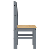 vidaXL Eetkamerstoelen 2 st 40x46x99 cm massief grenenhout