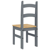 vidaXL Eetkamerstoelen 2 st 40x46x99 cm massief grenenhout