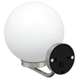vidaXL Buitenwandlamp Zilver 29 x 25 x 33 cm RVS en plastic