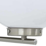 vidaXL Buitenwandlamp Zilver 29 x 25 x 33 cm RVS en plastic