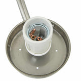 vidaXL Buitenwandlamp Zilver 29 x 25 x 33 cm RVS en plastic