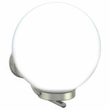 vidaXL Buitenwandlamp Zilver 29 x 25 x 33 cm RVS en plastic