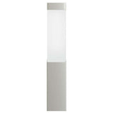vidaXL Buitenwandlamp Zilver 10.5 x 6 x 33 cm RVS en plastic