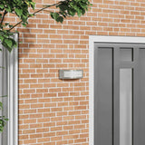 vidaXL Buitenwandlamp Zilver 32 x 10 x 10 cm RVS en plastic