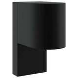 vidaXL Buitenwandlamp Zwart 12 x 7 x 15 cm Roestvrij staal