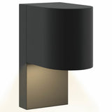 vidaXL Buitenwandlamp Zwart 12 x 7 x 15 cm Roestvrij staal