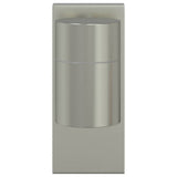 vidaXL Buitenwandlamp Zilver 6,5 x 10,5 x 16 cm