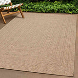 vidaXL Vloerkleed ZIZUR binnen en buiten 80x150 cm jute look