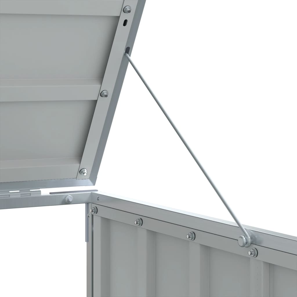 vidaXL Containerberging voor 1 container 72x81x115 cm staal groen