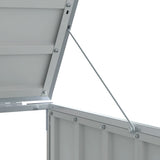vidaXL Containerberging voor 1 container 72x81x115 cm staal groen