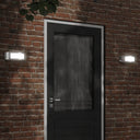 vidaXL Outdoor Wall Lamps 2 pcs Stainless Steel Silver-colored