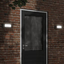 vidaXL Outdoor Wall Lamps 2 pcs Stainless Steel Silver-colored