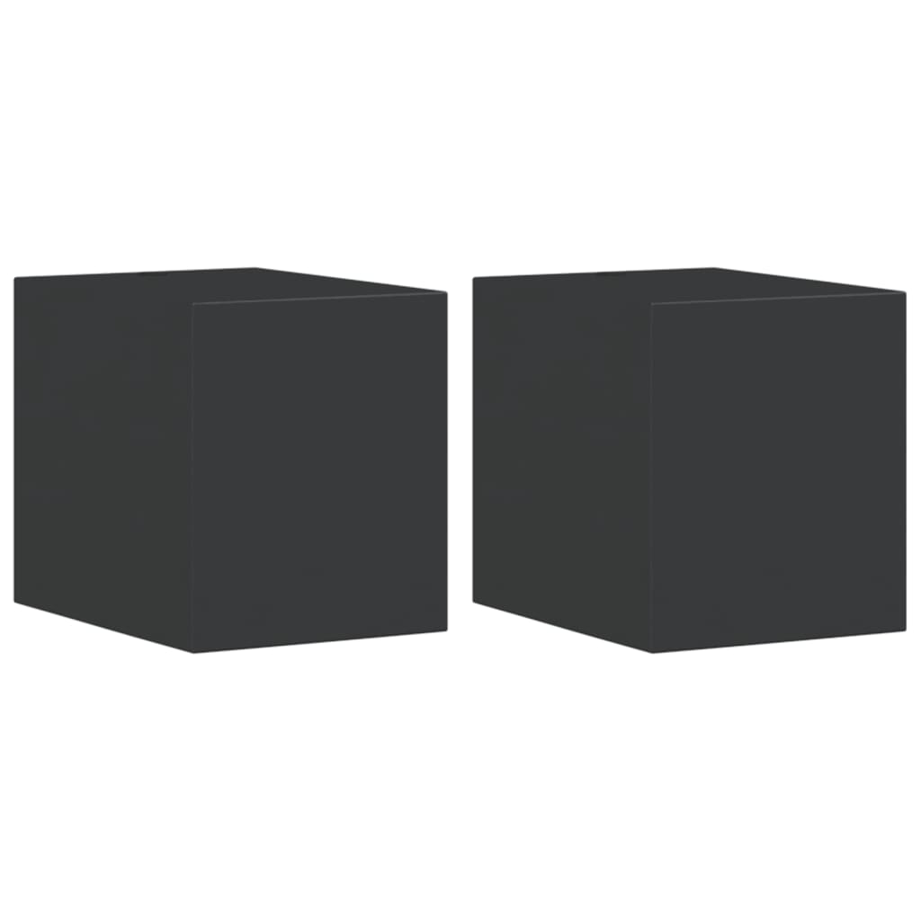 vidaXL Buitenwandlamp gegoten aluminium zwart