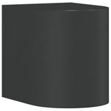 vidaXL Outdoor Wall Lamp Cast Aluminum Black