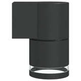 vidaXL Buitenwandlamp gegoten aluminium zwart