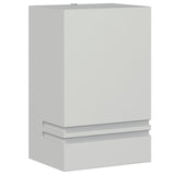 vidaXL Outdoor Wall Lamp Stainless Steel Silver