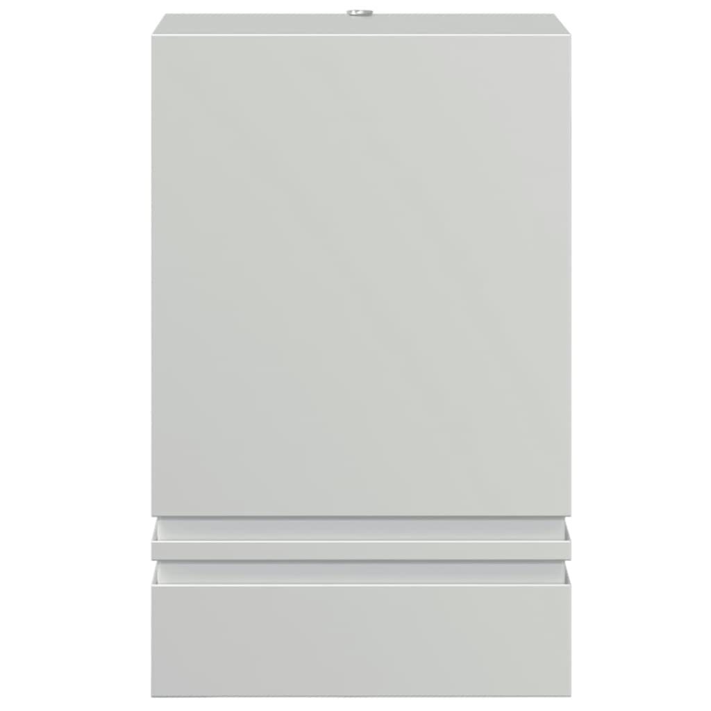 vidaXL Outdoor Wall Lamp Stainless Steel Silver