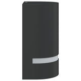 vidaXL Buitenwandlamp gegoten aluminium zwart