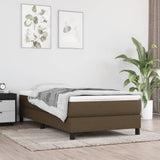 vidaXL Pocketveringmatras medium 80x200x20 cm stof lichtgrijs