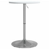vidaXL Bar Table 60x60x90 cm Engineered Wood and Chromed Steel Black